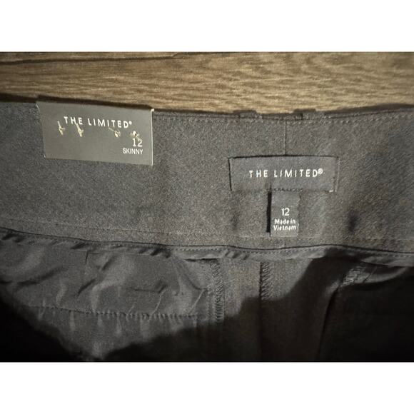 The Limited Gray The New Drew Mid Rise Skinny Dress Pants Size 12 NWT - Picture 5 of 6